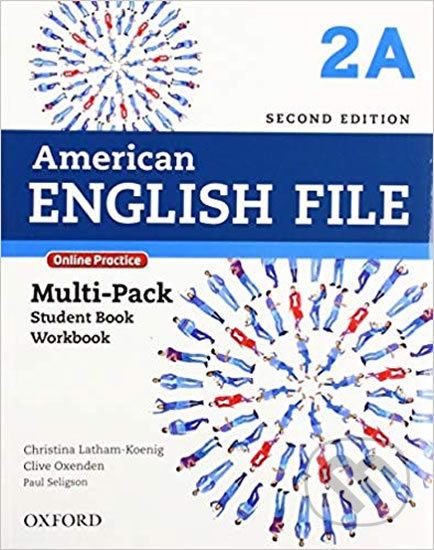 American English File 2: Multipack A with Online Practice (2nd) - Paul Selingson, Clive Oxenden, Christina Latham-Koenig - obrázek 1