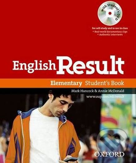 English Result Elementary: Student´s Book + DVD Pack - Annie McDonald, Mark Hancock - obrázek 1