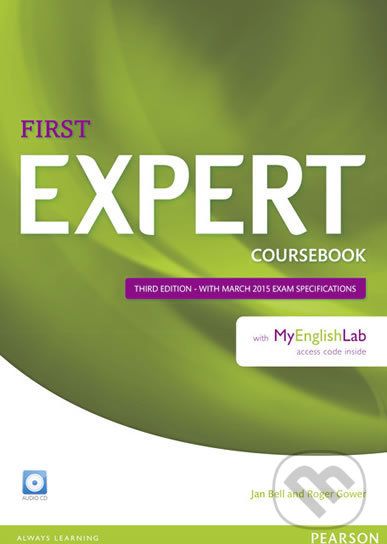 Expert First 3rd Edition Coursebook w/ Audio CD/MyEnglishLab Pack - Jan Bell - obrázek 1