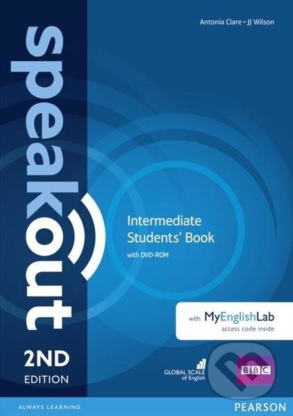 Speakout Intermediate: Student´s Book with Active Book with DVD with MyEnglishLab, 2nd - Antonia Clare - obrázek 1