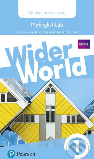 Wider World 1: MyEnglishLab Students´ Access Card - Pearson - obrázek 1