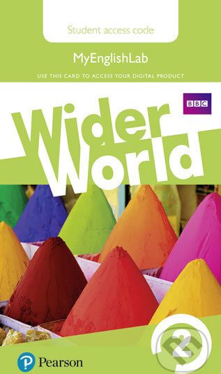 Wider World 2: MyEnglishLab Students´ Access Card - Pearson - obrázek 1