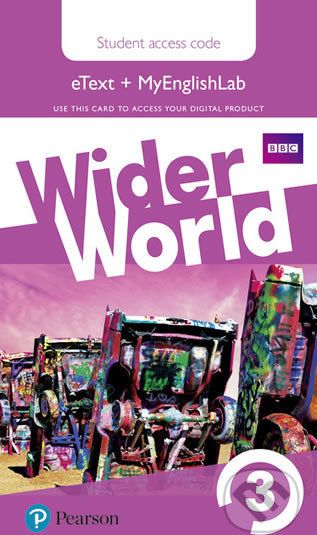 Wider World 3: MyEnglishLab & eBook Students´ Access Card - Pearson - obrázek 1