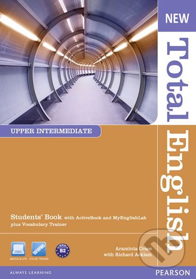 New Total English Upper Intermediate: Students´ Book w/ Active Book and MyEnglishLab Pack - Araminta Crace - obrázek 1