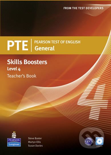 Pearson Test of English General Skills Booster 4: Teacher´s Book w/ CD Pack - Susan Davies - obrázek 1