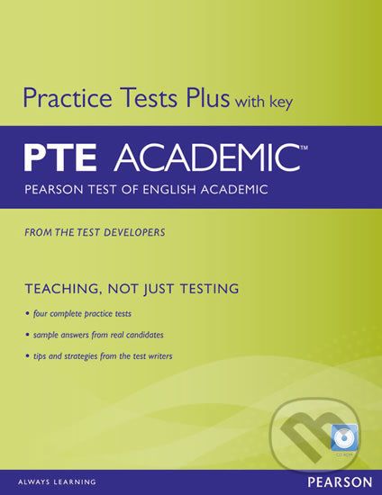 Practice Tests Plus: PTE Academic 2013 Book w/ Multi-Rom & Audio CD (w/ key) - Kate Chandler - obrázek 1