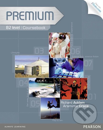Premium B2: CourseBook w/ Exam Reviser, Access Code/iTest CD-ROM Pack - Richard Acklam - obrázek 1