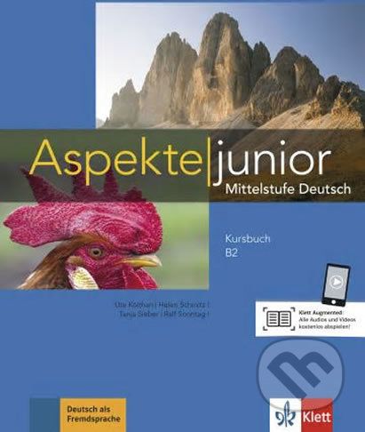 Aspekte junior 2 (B2) – Kursbuch mit Audios und Videos - Klett - obrázek 1
