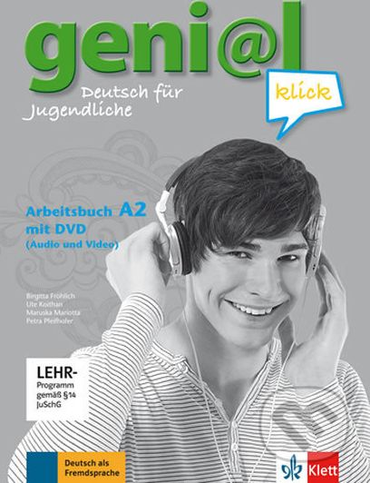 Genial Klick 2 (A2) – Arbeitsbuch + DVD - Klett - obrázek 1
