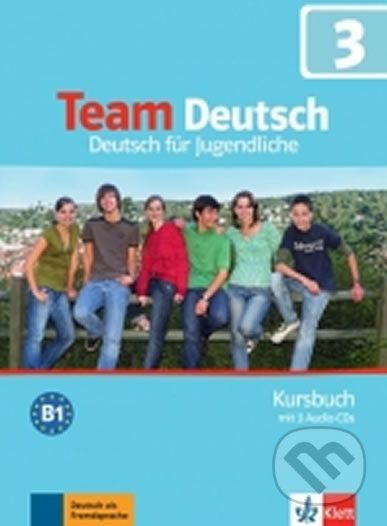 Team Deutsch 3 (B1) – Kursbuch + 2CD - Klett - obrázek 1