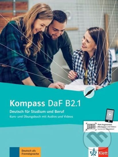 Kompass DaF 1 (B2.1) – Kurs-/Übungsbuch – Teil 1 - Klett - obrázek 1