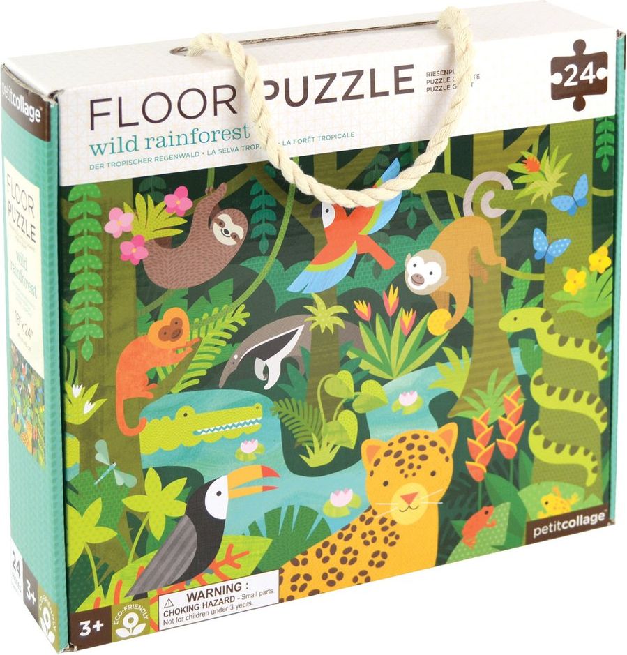 Petitcollage Podlahové puzzle deštný prales - obrázek 1