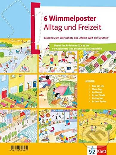 Wimmelposter-Set – Alltag und Freizeit - Klett - obrázek 1