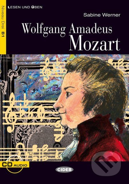 Mozart Wolfgang Amadeus B1 + CD - Black Cat - obrázek 1