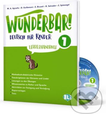 Wunderbar! 1 - Lehrerhandbuch + 2 Audio-CD - D. Guillemant, A.M. Apicella - obrázek 1