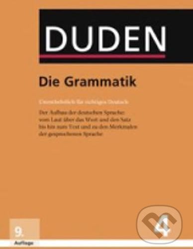 Duden - Band 4 - Die Grammatik (9. Auflage) - Bibliographisches Institut - obrázek 1