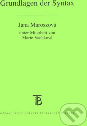 Grundlagen der Syntax - Jana Maroszová - obrázek 1