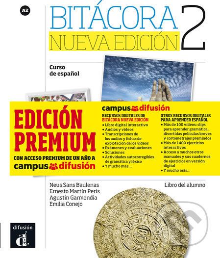 Bitácora Nueva 2 (A2) – Libro del alumno Premium - Klett - obrázek 1