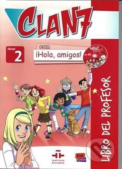 Clan 7 Nivel 2 - Libro del profesor + CD + CD-ROM - Edinumen - obrázek 1
