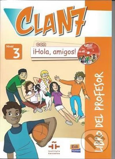 Clan 7 Nivel 3 - Libro del profesor + CD + CD-ROM - Edinumen - obrázek 1