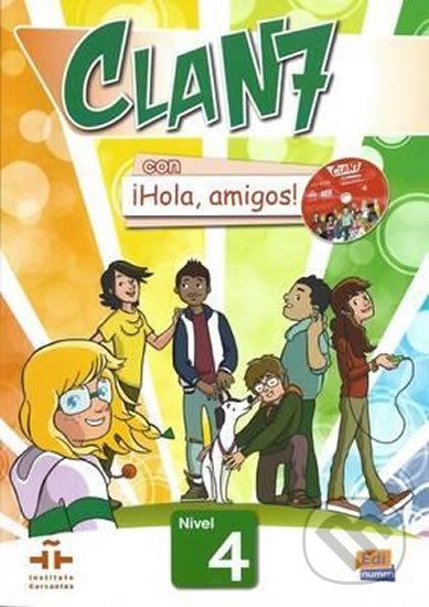 Clan 7 Nivel 4 - Libro del alumno + CD-ROM - Edinumen - obrázek 1