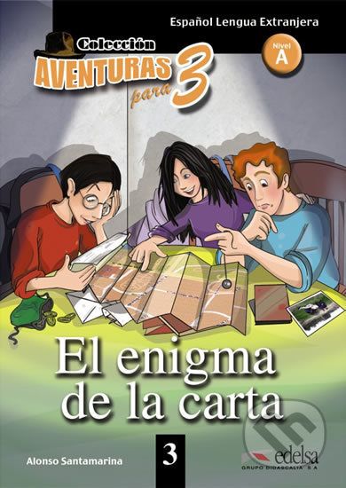 Coleccion Aventuras para 3/A1: El enigma de la carta + Free audio download (book 3) - Alfonso Santamarina - obrázek 1