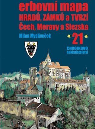 Erbovní mapa hradů, zámků a tvrzí Čech, Moravy a Slezska 21 - Milan Mysliveček - obrázek 1