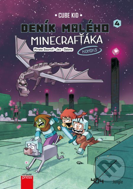 Deník malého Minecrafťáka: komiks 4 - Cube Kid - obrázek 1