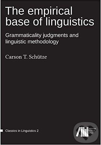 The empirical base of linguistics - Carson T. Schutze - obrázek 1