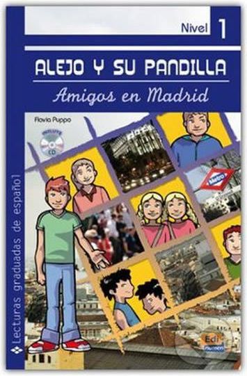 Alejo y su pandilla 1 - En Madrid - Libro + CD - Edinumen - obrázek 1