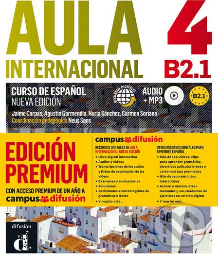 Aula Internacional Nueva edición 4 (B2.1) - Premium – Libro del alumno + CD Nueva edición - Klett - obrázek 1