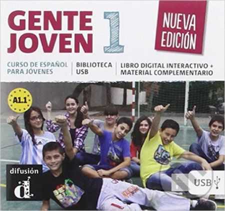 Gente Joven 1 Nueva (A1.1) – Biblioteca USB - Klett - obrázek 1