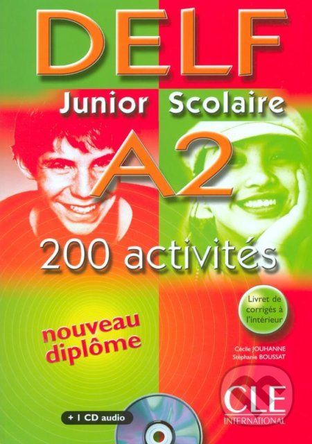 DELF Junior scolaire A2 - Livre + CD, Nouveau - Cecile Jouhanne - obrázek 1