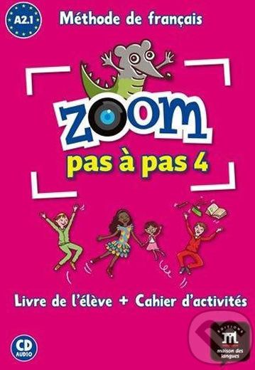 Zoom Pas a pas 1 (A2.1) - le Livre de l'éleve + Cahier + CD - Klett - obrázek 1