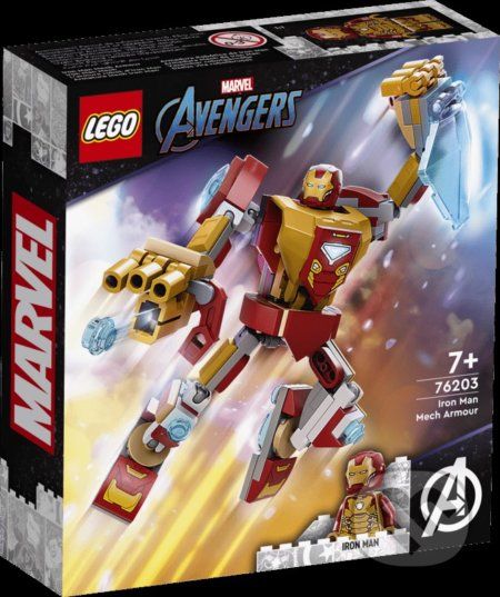 LEGO® Marvel 76203 Iron Manovo robotické brnenie - LEGO - obrázek 1