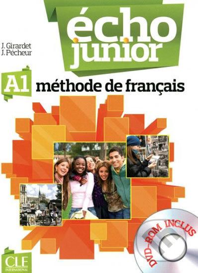 Écho Junior A1: Livre de l´éleve + DVD-ROM - Jacky Girardet - obrázek 1
