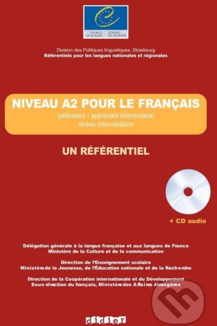 Niveau A2: pour le Francais Livre + CD audio - Jean-Claude Beacco - obrázek 1