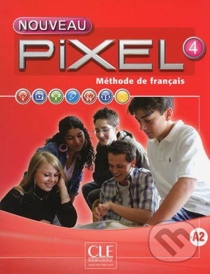 Nouveau Pixel 4 A2: Livre de l´éleve + DVD - Sylvie Schmitt - obrázek 1