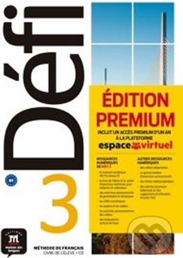 Défi 3 (B1) – Livre de l´éleve Premium - Klett - obrázek 1