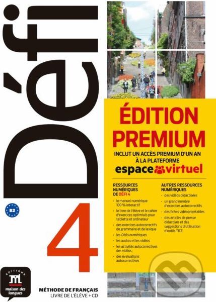 Défi 4 (B2) – Livre de l´éleve Premium - Klett - obrázek 1