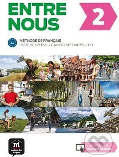 Entre nous 2(A2) Livre de l´éleve + Cahier d´activités + CD - Folio - obrázek 1