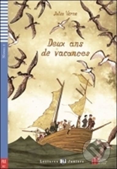 Lectures ELI Juniors 2/A2: Deux ans de vacances + CD - Jules Verne - obrázek 1
