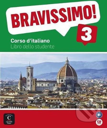 Bravissimo! 3 (B1) – Libro dello studente + CD - Klett - obrázek 1