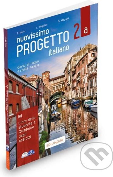 Nuovissimo Progetto italiano 2a/B1: Libro dello studente e Quaderno degli esercizi DVD video + CD Audio - Telis Marin - obrázek 1