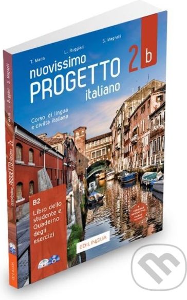 Nuovissimo Progetto italiano 2b/B2: Libro dello studente e Quaderno degli esercizi DVD video + CD Audio - Telis Marin - obrázek 1