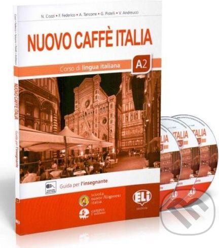 Nuovo Caffe Italia 2 A2 - Guida per l´insegnante + 2 audio CDs - Nazzarena Cozzi - obrázek 1
