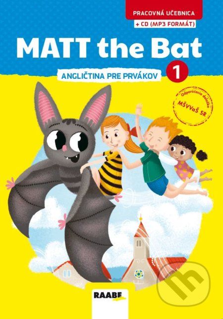 MATT the bat 1 – pracovná učebnica - Miluška Karásková, Lucie Krejčí, Jakub Cenkl (ilustrácie), Bára Buchalová (ilustrácie) - obrázek 1