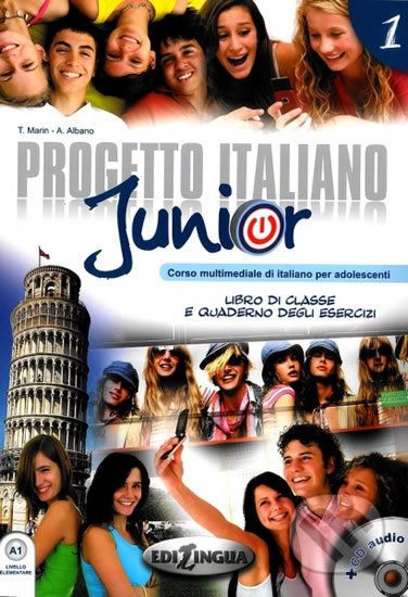 Progetto Italiano Junior 1: Libro di classe e Quaderno degli esercizi + CD Audio + DVD - Marco Dominici, Telis Marin - obrázek 1