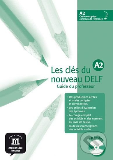 Les clés du Nouveau DELF A2 – Guide pedag. + CD - Klett - obrázek 1