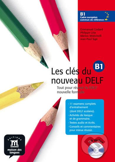 Les clés du Nouveau DELF B1 – L. de léleve + CD - Klett - obrázek 1